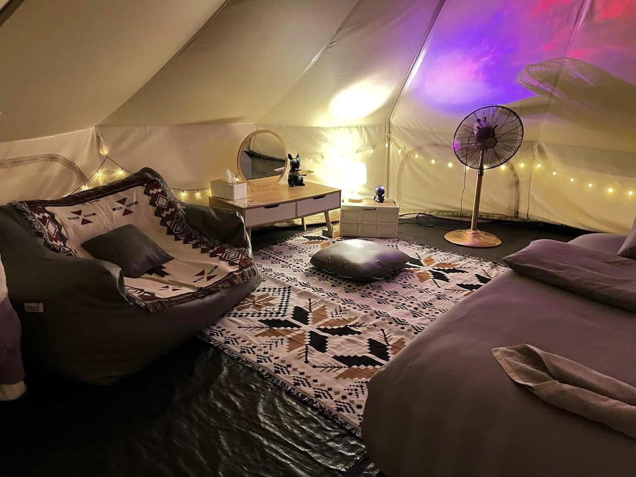 เต็นท์กระโจม วิมานแอร์ สไตล์ Glamping