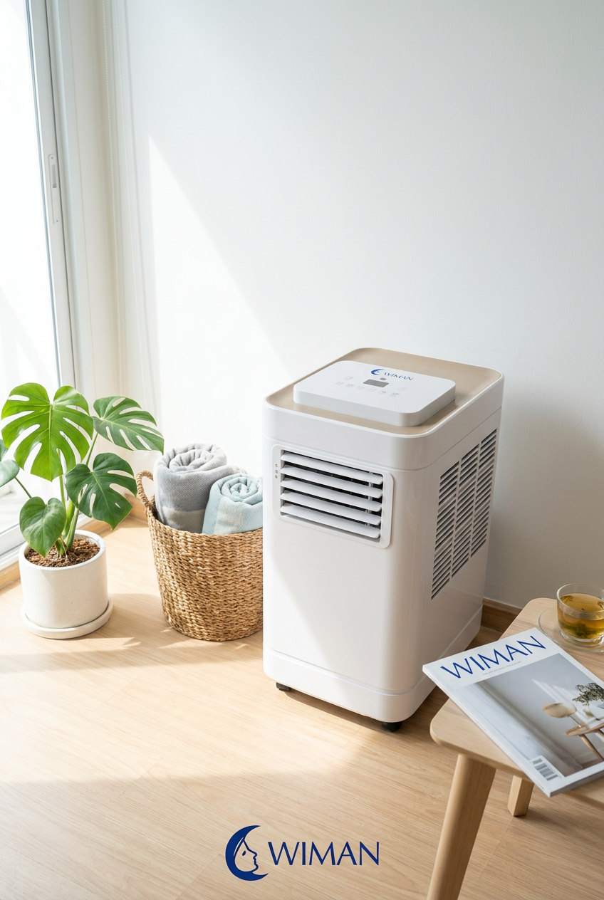 รีวิว แอร์เคลื่อนที่ WIMAN Air 12000 BTU: เย็นฉ่ำ ไม่ต้องเทน้ำทิ้ง [วิมานแอร์]