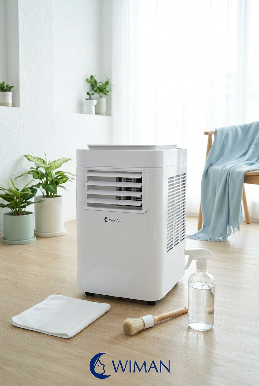 วิธีล้างแอร์เคลื่อนที่ WIMAN Air 9000 BTU ง่ายๆ ด้วยตัวเอง (ฉบับละเอียด)