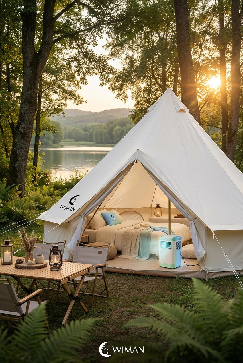วิมานแอร์: อัปเกรด Glamping ด้วยแอร์เคลื่อนที่ มอก. ที่รีสอร์ทชั้นนำเลือกใช้
