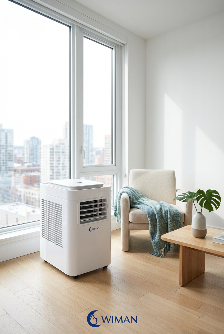 แอร์เคลื่อนที่ 9000 BTU วิมานแอร์: คลายร้อนคนคอนโด ประหยัดไฟจริงไหม?
